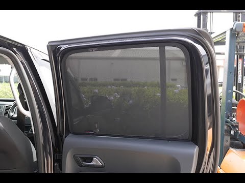 Snap Shades VW Amarok Installation and Slam Test