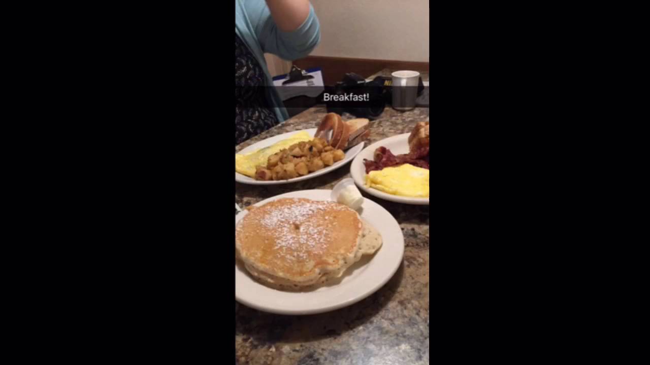 Snapchat: First day of judging Best of Mass breakfast