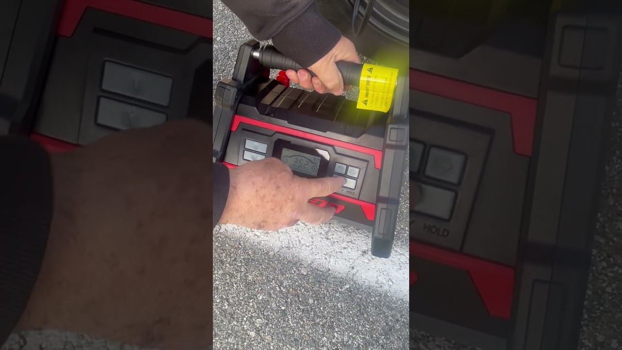 Snap-on Portable Tire Inflator!!!