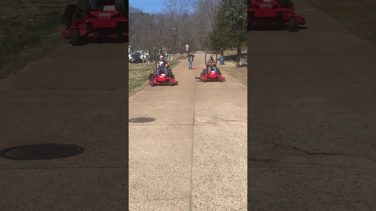 Snapper pro vs a 560 z zero turn. Who will beat who? Watch to find out!