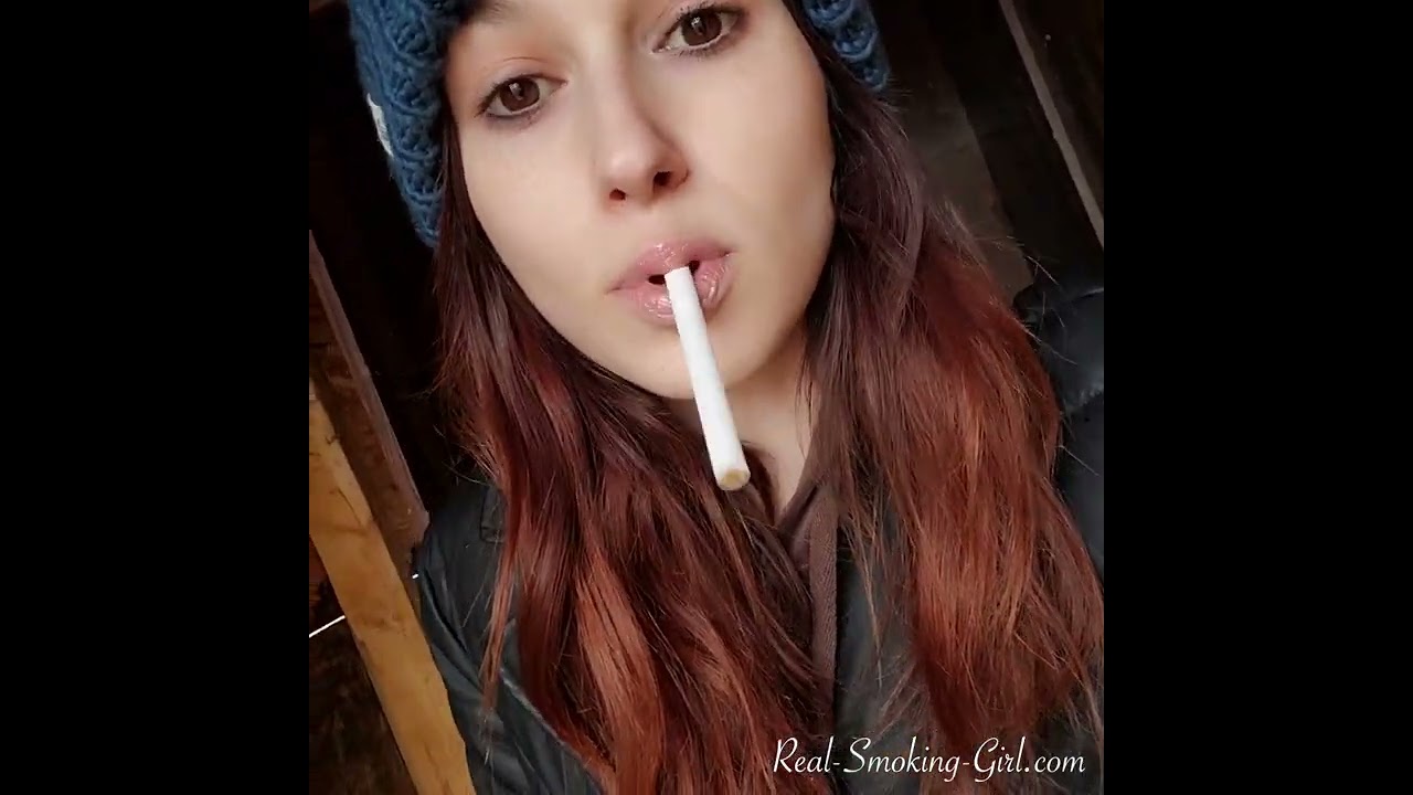sneaky smoke in the shed after hours of deprivation