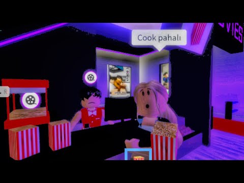SİNEMADA ATIŞTIRMALIK ALACAĞIM ZAMAN 🍿 🤣 ROBLOX BROOKHAVEN MİZAH