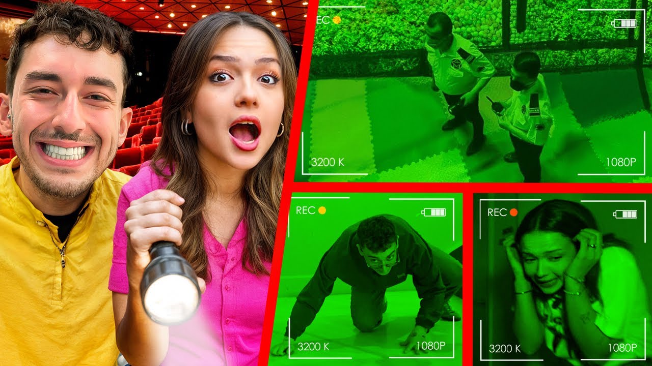 SİNEMADA BİR GECE GEÇİRMEK !?!!! | Feride Özdinç