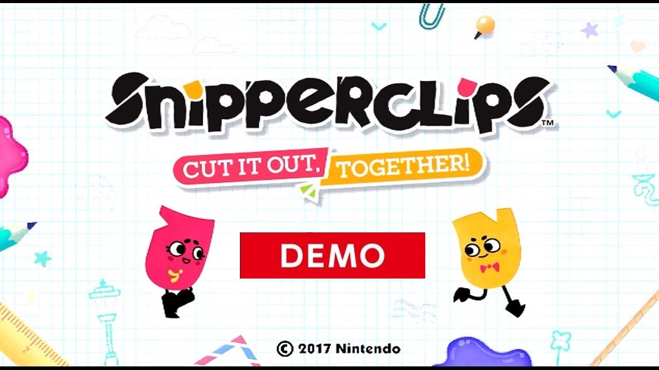Snipperclips - Demo Playthrough [Nintendo Switch]
