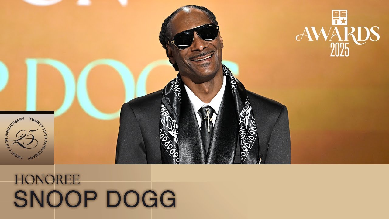 Snoop Dogg Receives His Ultimate Icon Status! | BET Awards '25