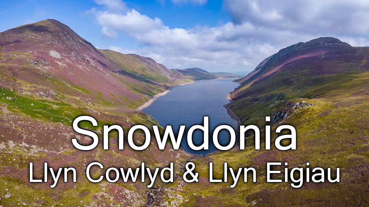 Snowdonia by Drone - Llyn Cowlyd & Llyn Eigiau - DJI AIR2S
