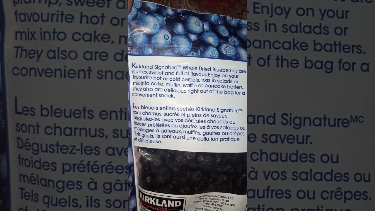 @snowleopard8349 #kirkland #blueberry #bleuets.