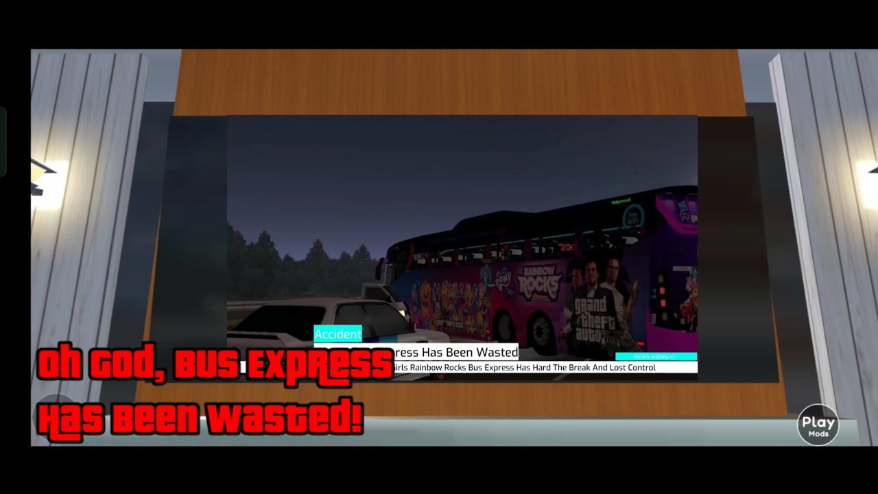 (SNTVC) Accident - Worst Bus Express Has Been Wasted! (SAKURA School Simulator) SAKURA TV