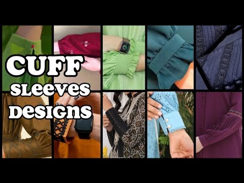 So Beautiful Cuff Sleeves Designs/Winter Dress Sleeves Designs Ideas 2023