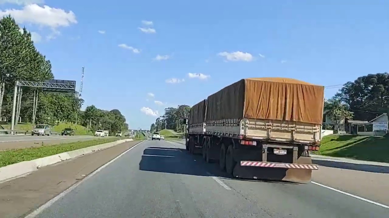 São José dos Pinhais PR.  Br 376 até a Divisa de Santa Catarina..dia 12.10.2020.