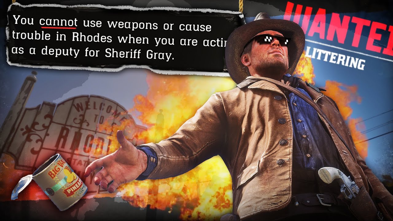 So, what crimes CAN you commit in Rhodes?