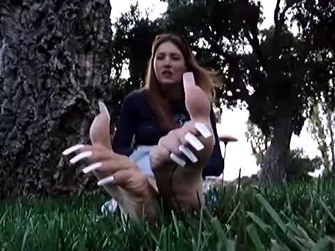Soccer Mom with Long Toenails