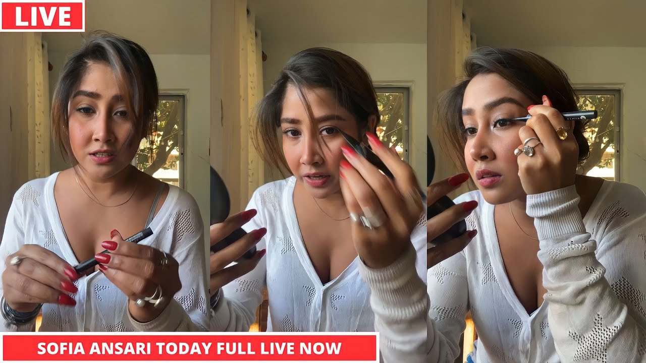 Sofia Ansari Live Video | Sofia Ansari Today Live Video | Sofia Ansari Full Live Video | Sofia Live