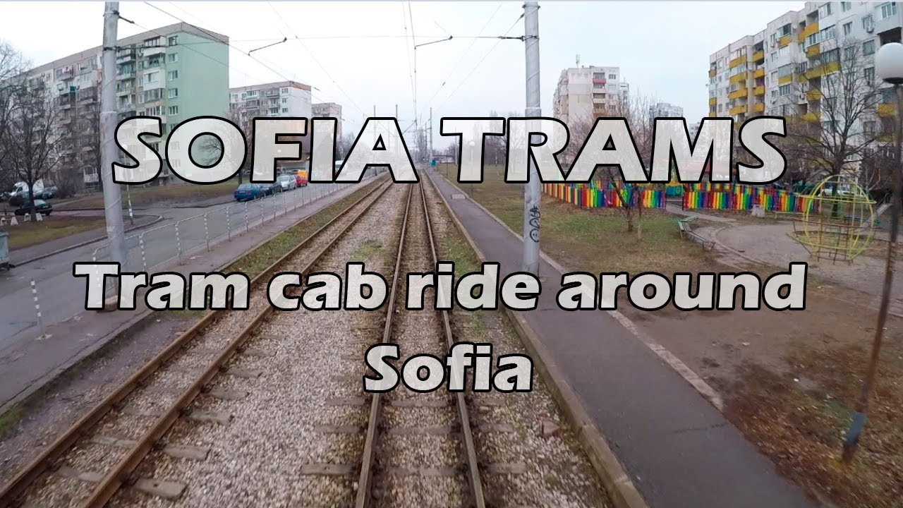 Sofia from the tram driver's view (part 1)
