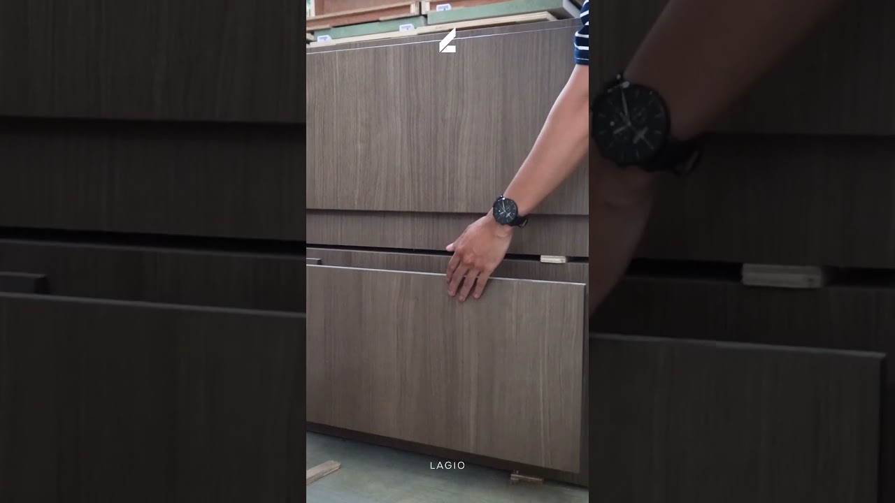 Soft Close & Push Open Drawer System at Workshop @lagio.id #shorts