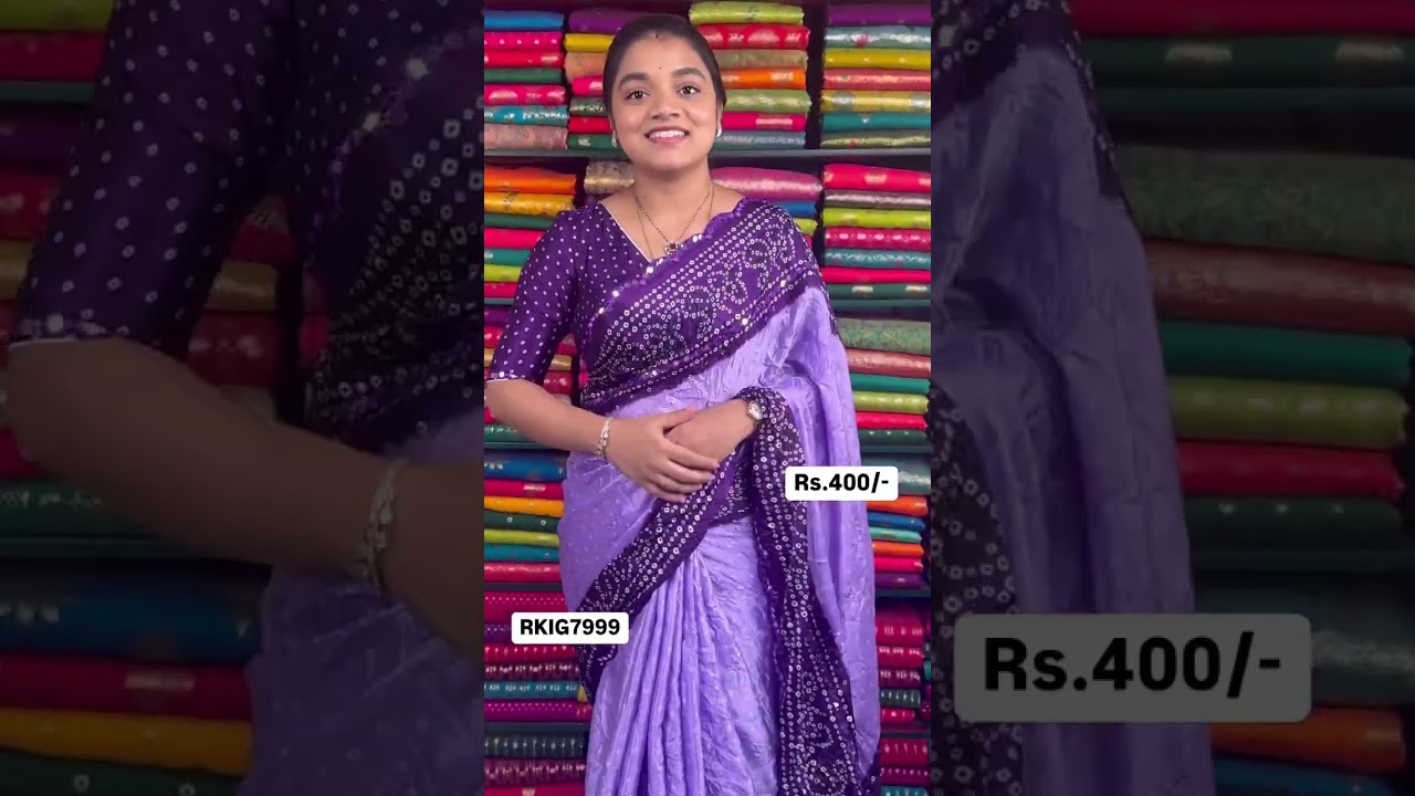Soft Crepe Bandhini Print CutWork Border Saree I Wholesale Shop I@Rkcollectionssarees