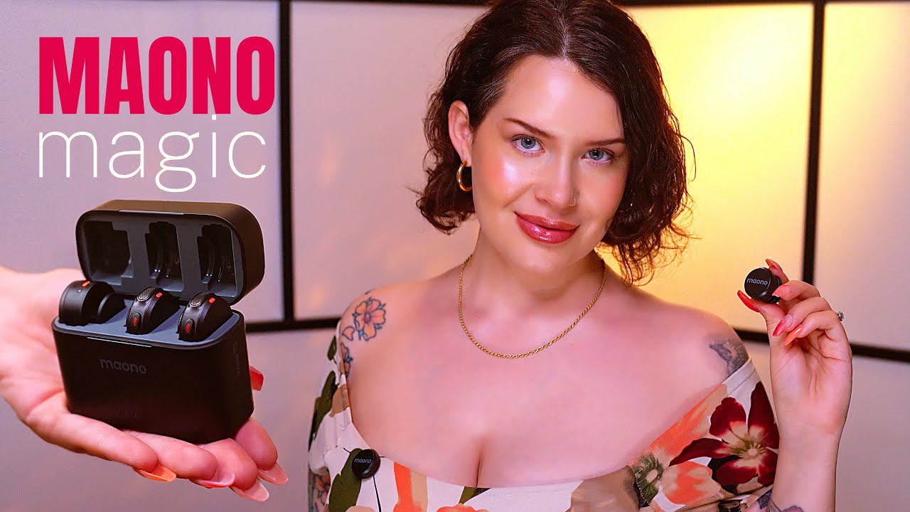 Soft Whispers + Mic Tingles 🎙️ Testing the Maono Wave T5 for ASMR
