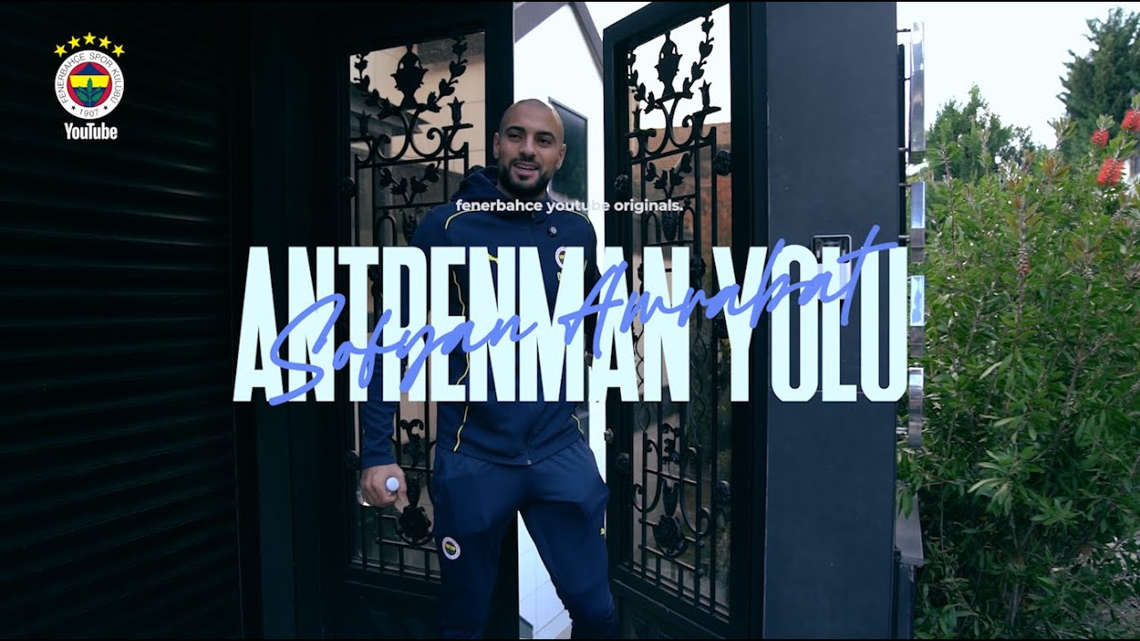 Sofyan Amrabat ile Antrenman Yolu 🤩 #vlog