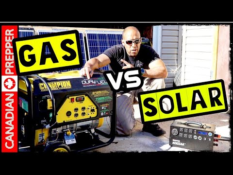 Solar Vs Gas Generators for Prepping and Survival | Inergy Apex