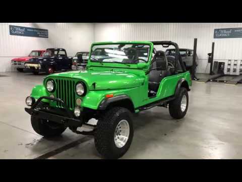SOLD!!!!   RARE 1975 JEEP CJ-6!!  ALL METAL FRAME OFF RESTORED!!