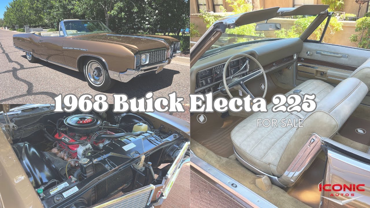 SOLD -1968 Buick Electra 225 Conv - 12K Org Miles - Buick Nationals Senior & Gold Award Winner!