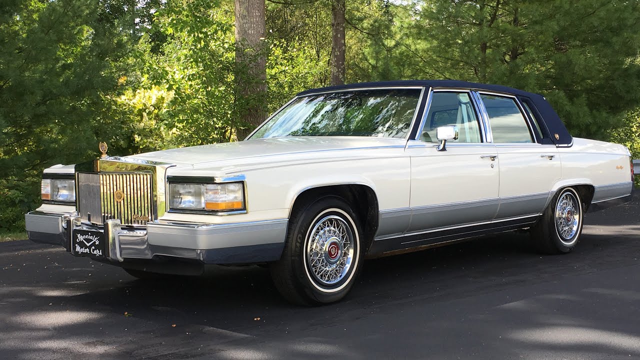 SOLD 1991 Cadillac Brougham d’Elegance 62k Miles Custom by Specialty Motor Cars Fleetwood E&G