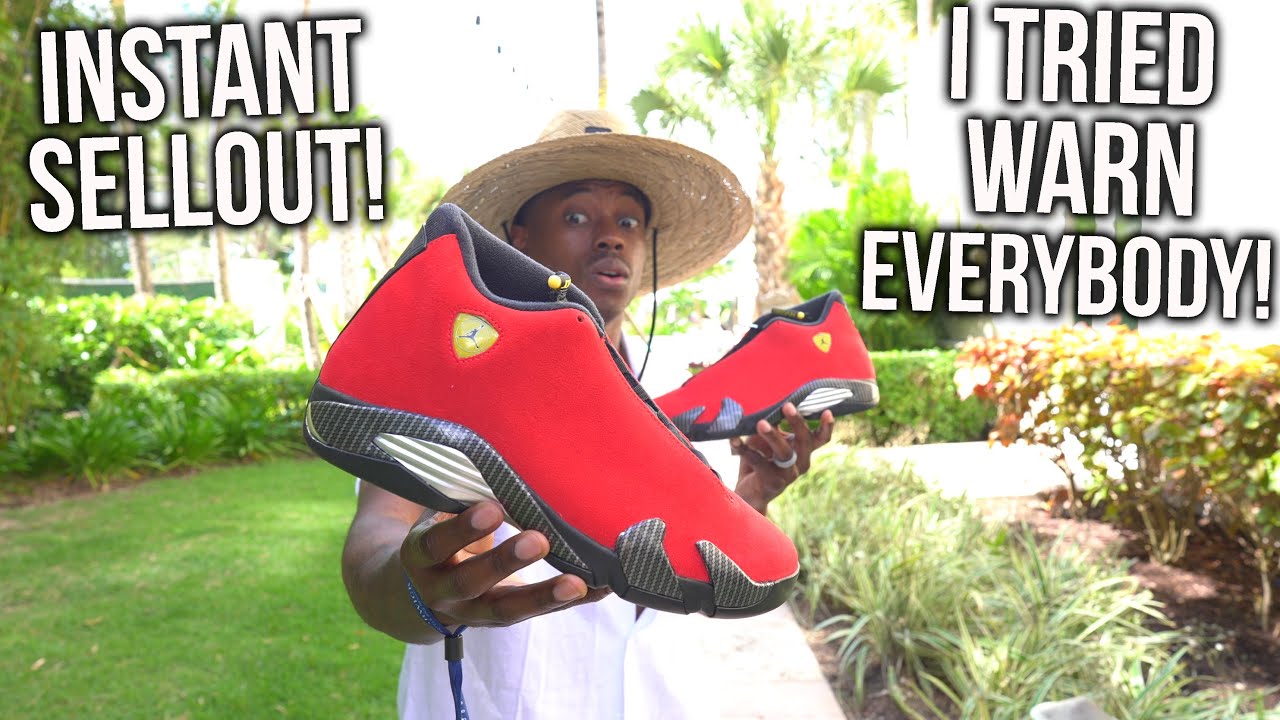 SOLD OUT 🤯! THE JORDAN 14 FERRARI WERE MORE LIMITED THAN WE EXPECTED! EVERYBODY ENERGY SWITCHED UP!
