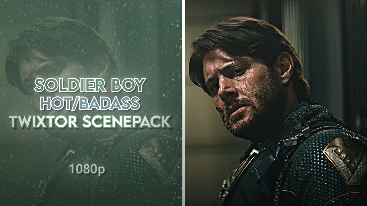 Soldier Boy hot/badass twixtor scenepack (1080p +with coloring)