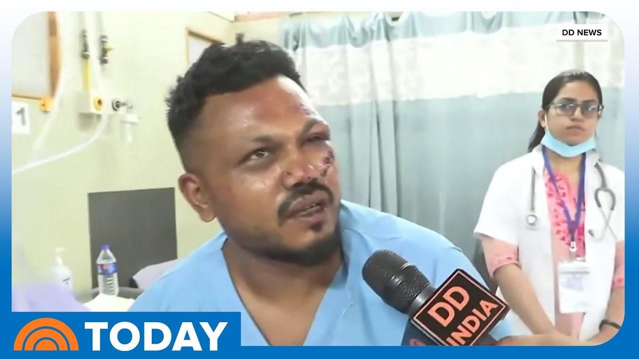 Sole Survivor of Air India Flight Crash Describes Exiting the Plane