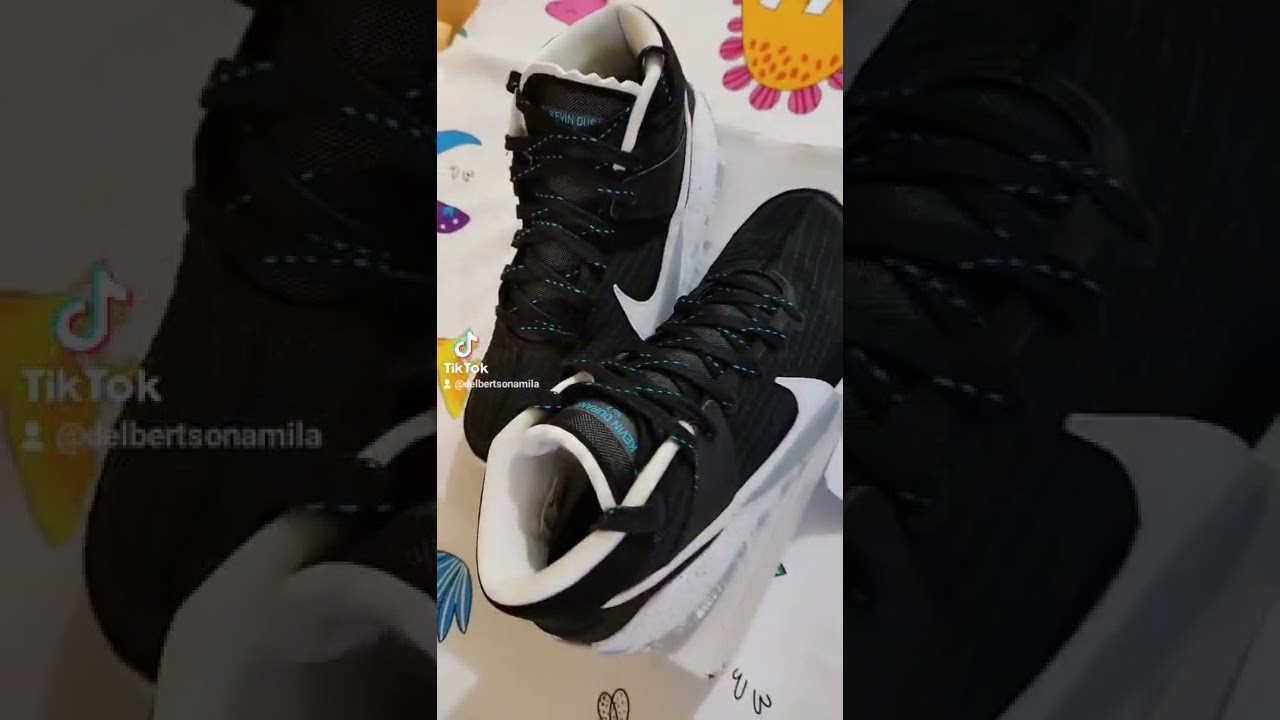 Solid Shoes Nike KD13 Black Wolf Grey 😍