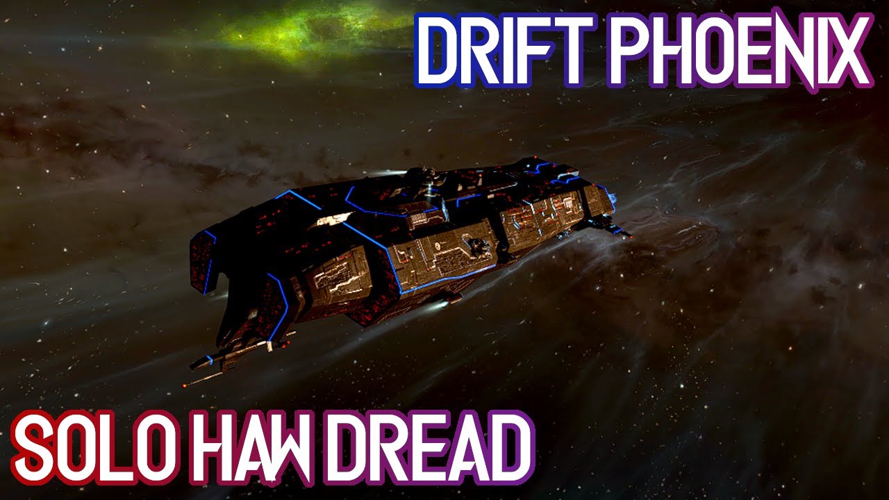 Solo Drift Phoenix - Marshal Kill - EVE Solo Haw Dread PvP