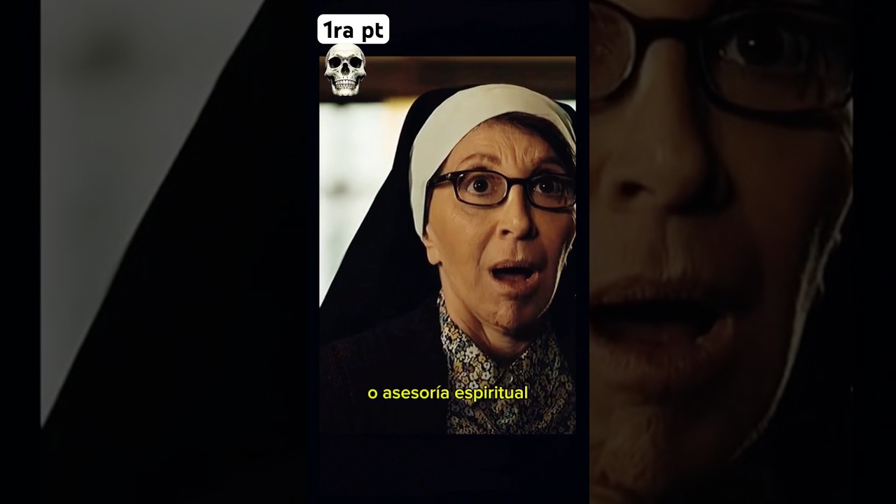 Solo la Monja puede ver los demonios #evil #movie #peliculas