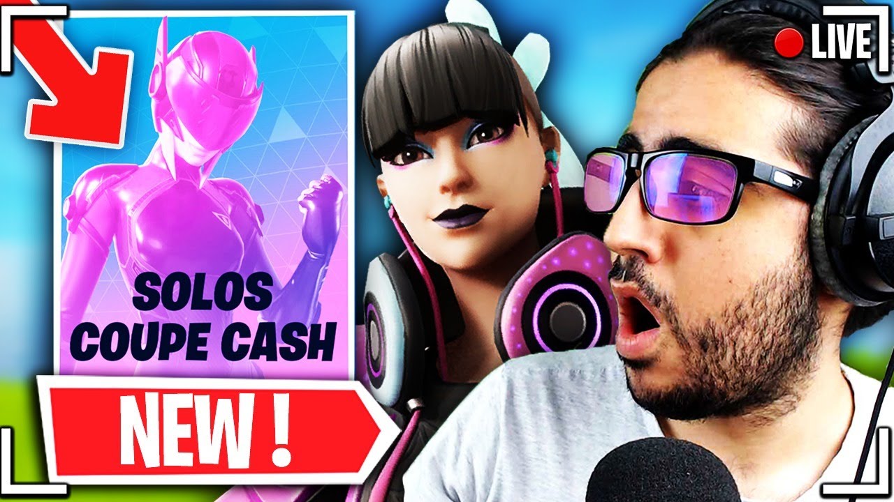 🔴SOLO SQUAD !!? AVANT LA SOLOS COUPE CASH ! SUR FORTNITE ! (!membre)