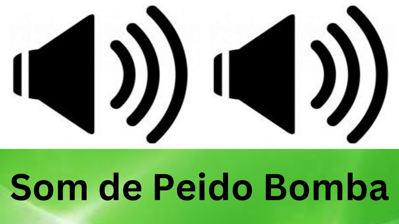 Som de peido Bomba