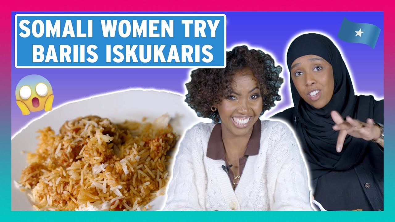 Somali Women Try Other Somali Women's Bariis Iskukaris