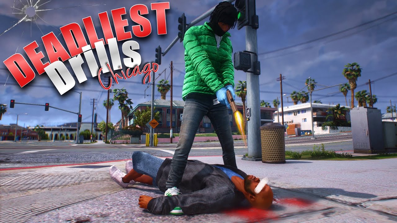 Some of The DEADLIEST DRILLS in Chicago!! GTA RP