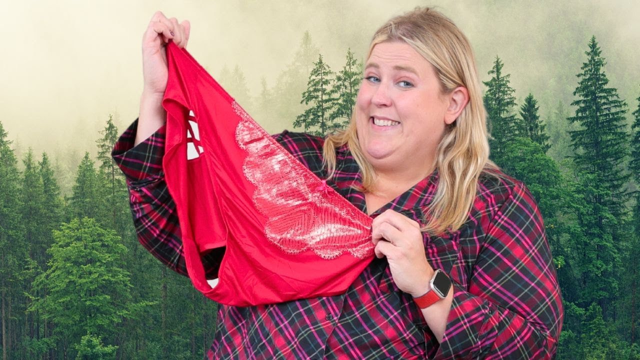 SOMEBODY STOLE MY UNDERWEAR???| Plus Size Pajama and Lingerie Try On Haul
