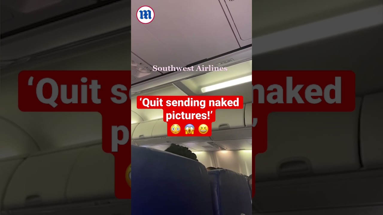 Someone airdropped ‘naked pictures’ on a flight and the pilot reacts #Shorts #omg #funny #airdrop