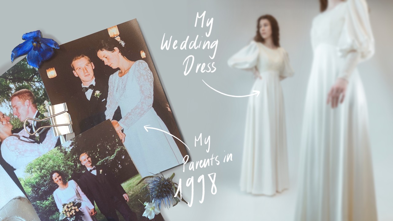 Something Old, Something New... Turning My Mom’s Vintage Wedding Dress into My Own 👰✨