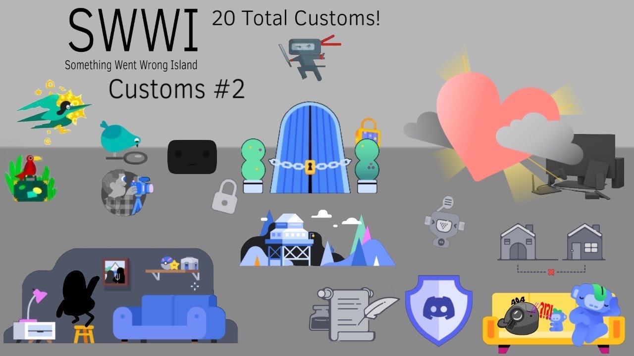 Something Went Wrong Island | THE ULTIMATE WAVE [20 Customs!] [SWWI Customs #2]