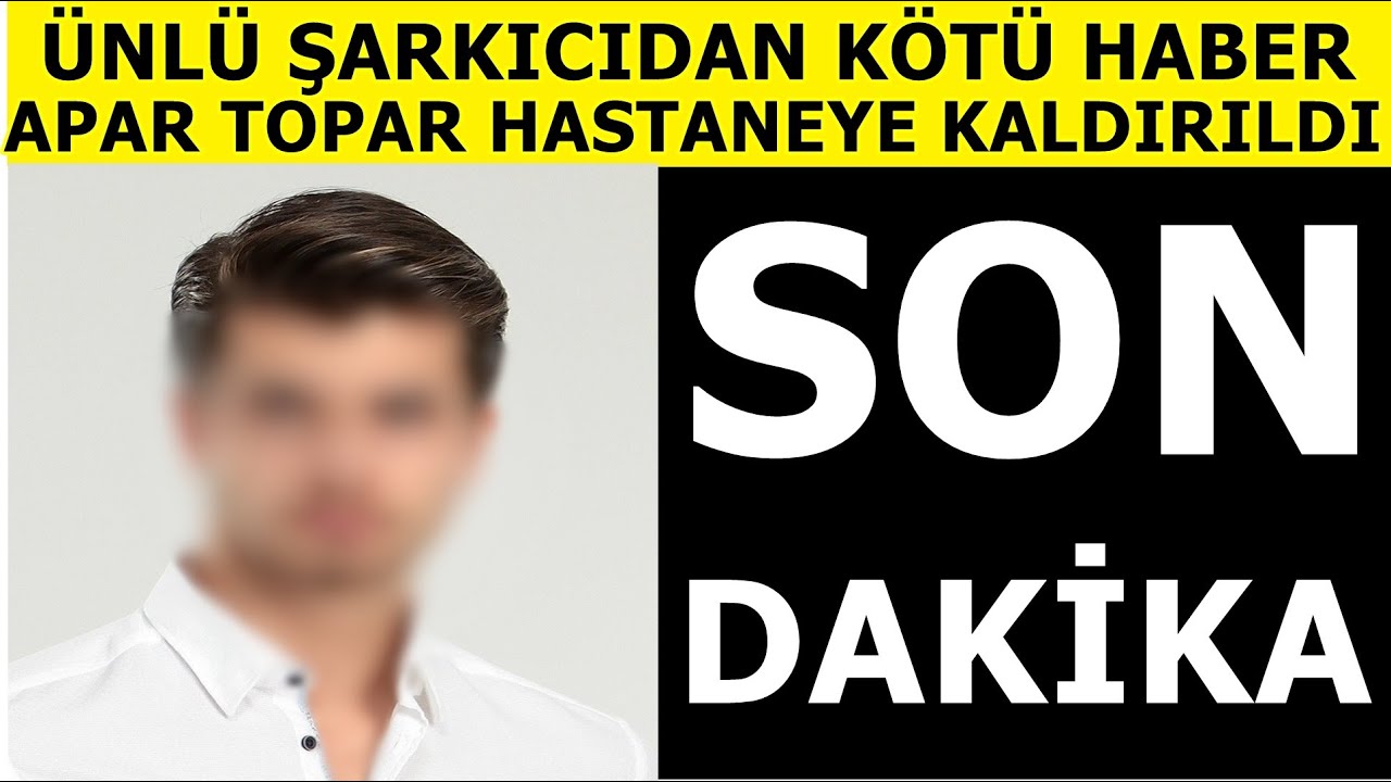 Son Dakika: 41 yaşındaki Ünlü şarkıcı kaza geçirdi! apar topar hastaneye kaldırıldı..