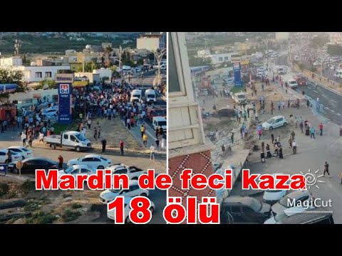 Son Dakika: Mardin'de de katliam gibi kaza; 18 ölü, 89 sayıda yaralı var