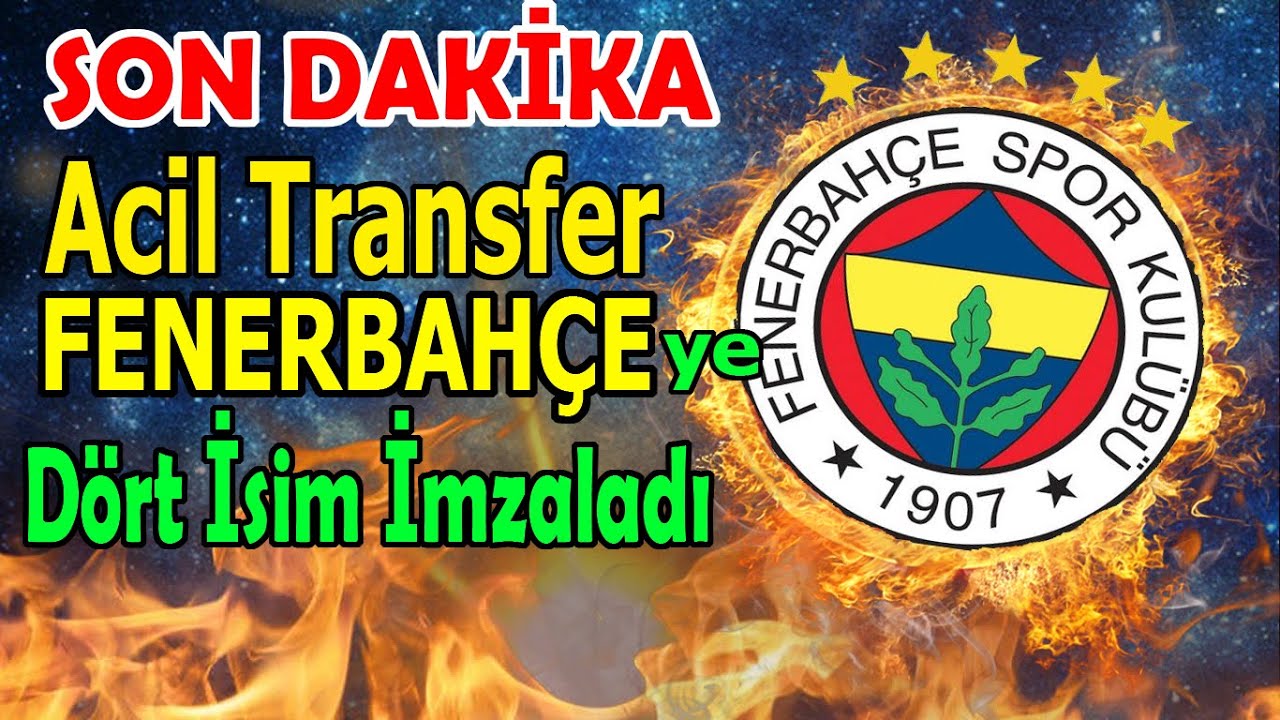SON DAKİKA! Acil Transfer F.Bahçe'de; 4 isim bitti Emre Mor sattı..