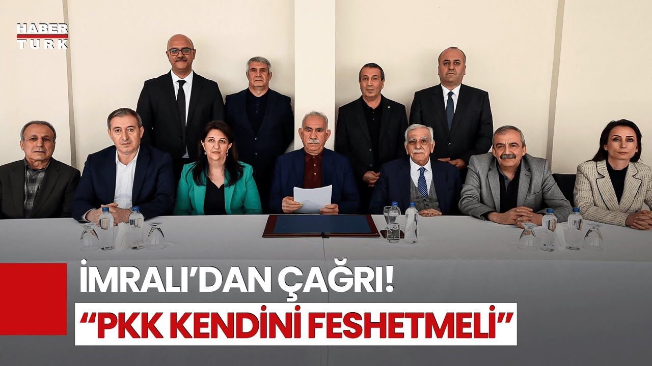 SON DAKİKA! DEM Heyeti İmralı Çağrısını Açıkladı! Abdullah Öcalan'dan PKK'ya Fesih Çağrısı
