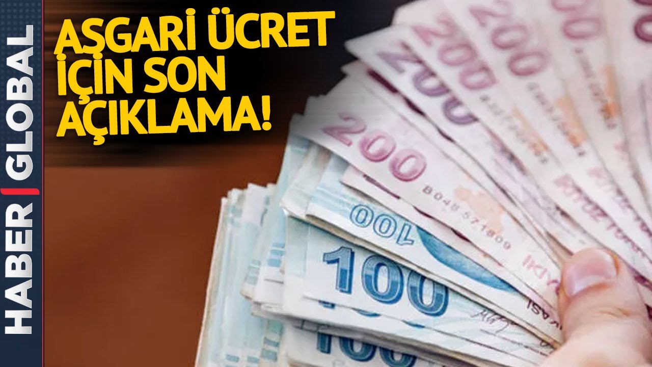 SON DAKİKA I Bakan Vedat Bilgin'den Asgari Ücret Açıklaması Geldi!