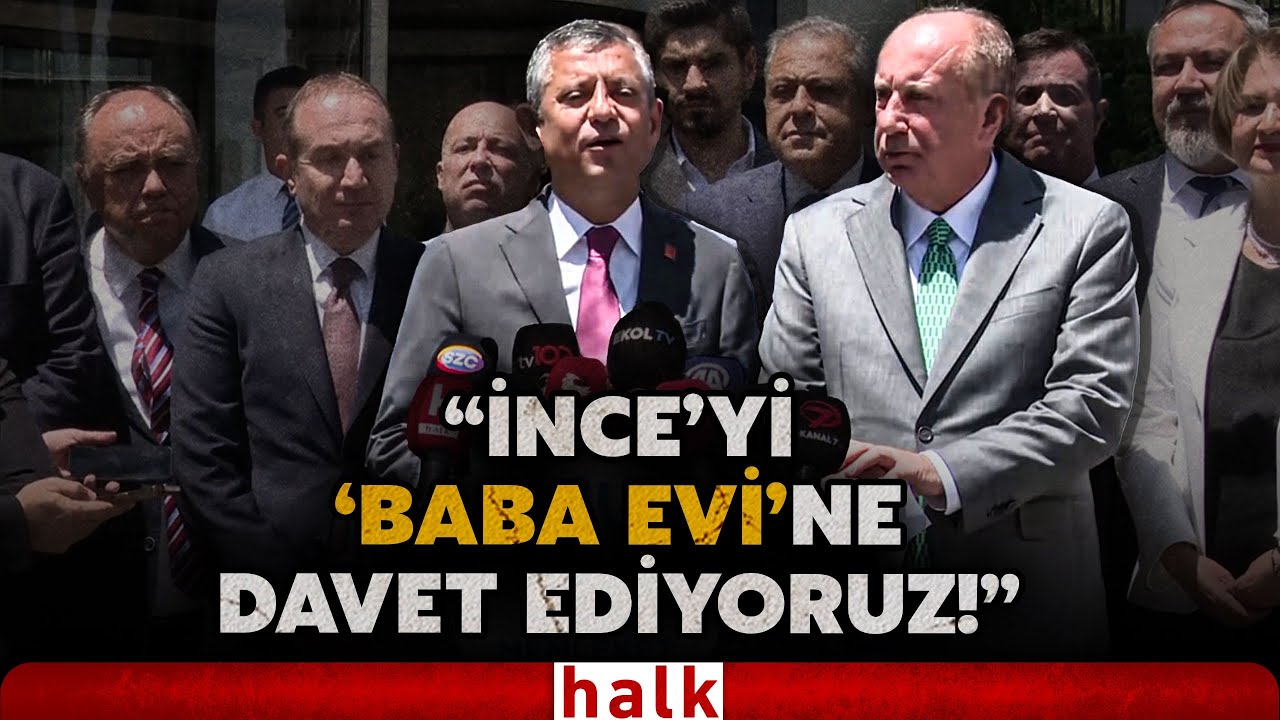 SON DAKİKA! Muharrem İnce, CHP'ye geri mi dönüyor! Özgür Özel'den açık davet!