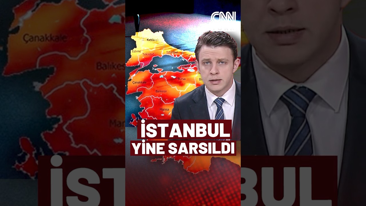 SON DAKİKA🚨 İstanbul'da 4,1'lik Yeni Deprem