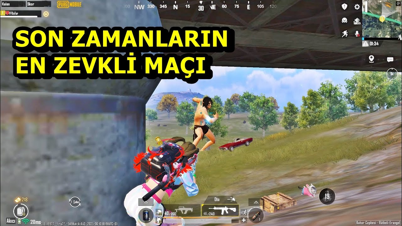 SON ZAMANLARIN EN ZEVKLİ MAÇI BATUR GAME ! SOLO SQUAD PUBG MOBİLE