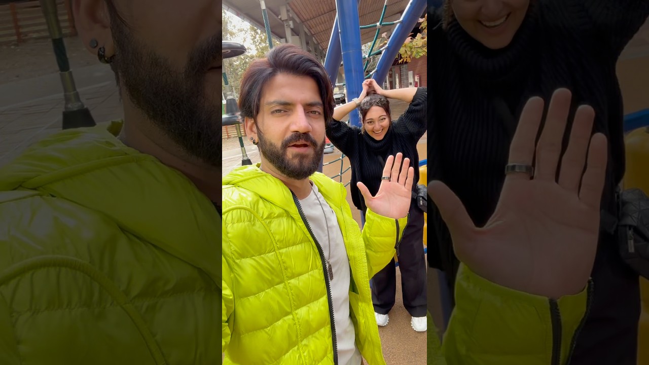 Sona and Zaheer’s masti in Houston!! Vlog to follow soon! #love #funny #shorts