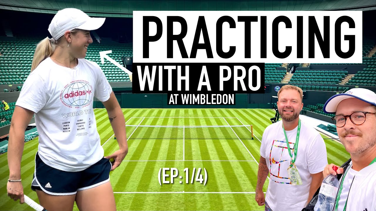 Sonay Kartal Wimbledon Practice (Part 1 of 4)